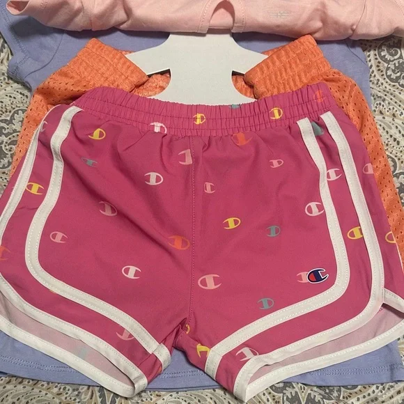 Champion Girls Pastel 4 Pieces Active Set size 5 - Picture 3 of 4